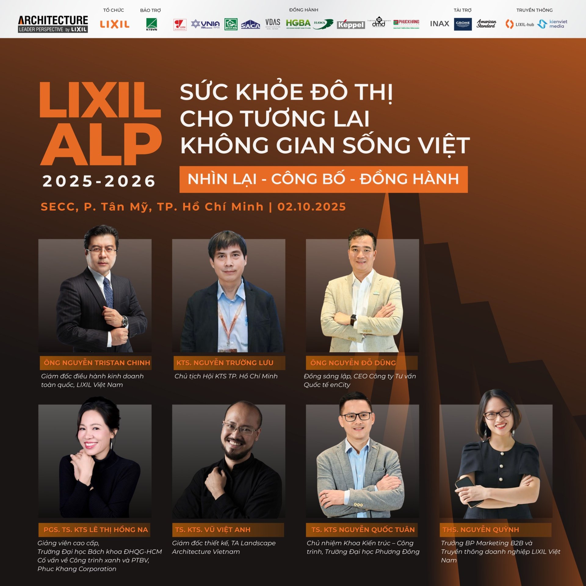 LIXIL ALP 2025–2026: Khởi động hành trình “Sức khỏe đô thị” tại VIBE 2025