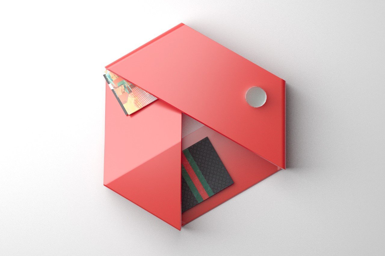 Bàn cà phê hình dải Mobius lấy cảm hứng từ logo Google Drive