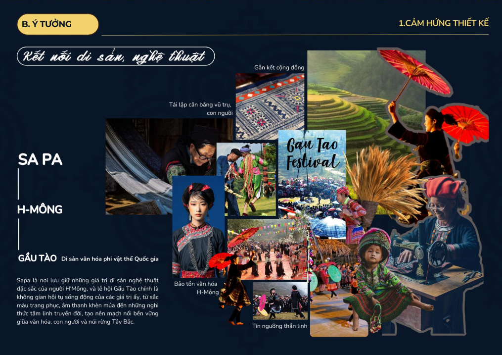 Đồ án sinh viên tiêu biểu: Tái hiện tinh thần De La Coupole MGallery Sapa qua thiết kế nội thất khách sạn